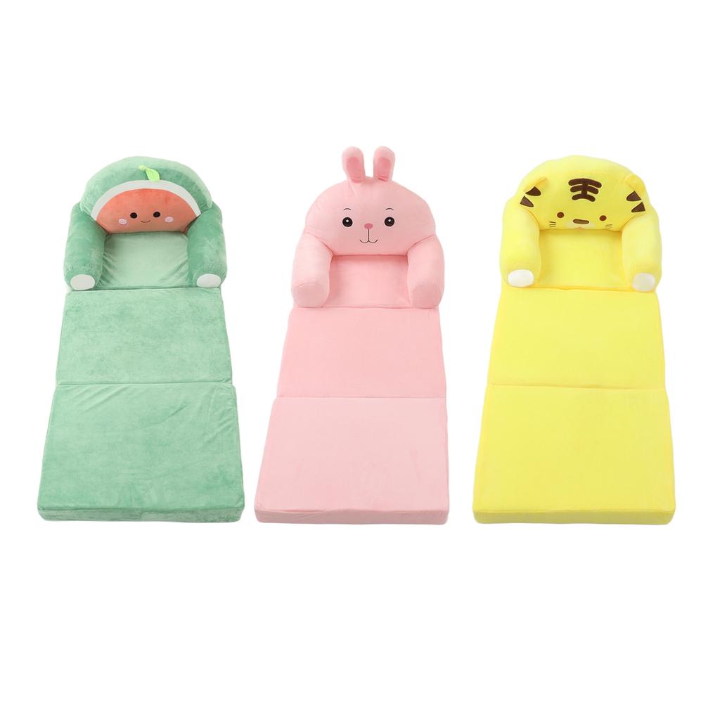 Милый мультяшный складной детский диван со спинкой, кресло 2 в 1, складной детский диван-кровать для гостиной