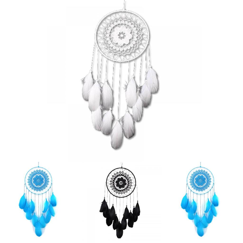 Handmade Feather Dreamcatcher Artistic And Stylish Wall Decor For Bedroom Or Living Room