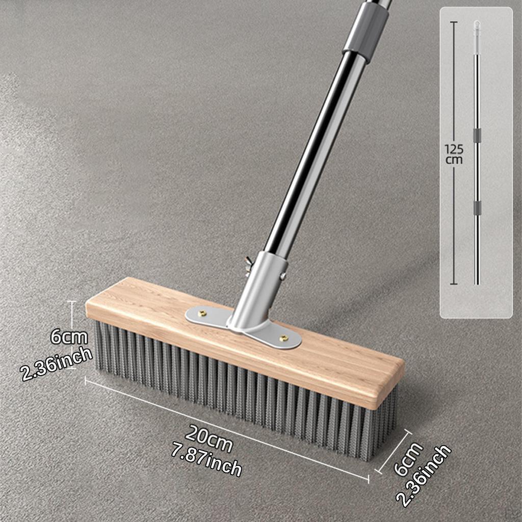 Stainless Steel Wire Scrub Brush Deck Floor Remover Metal Bristles Scrubber for Steps
