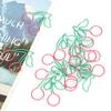 20 шт. Скрепки Закладки Клипсы для Планера В форме Фруктов Двухцветные Булавки Офисные Принадлежности Школьные Подарки