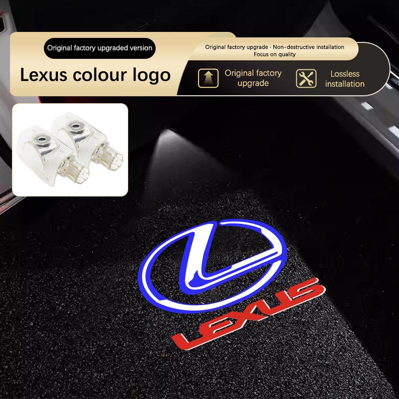 Светодиодная подсветка дверей автомобиля для Lexus ES ES300 ES250 RX 270 GX LS LX IS GS RC IS F Sport Декоративная подсветка дверей автомобиля Аксессуары для автомобилей