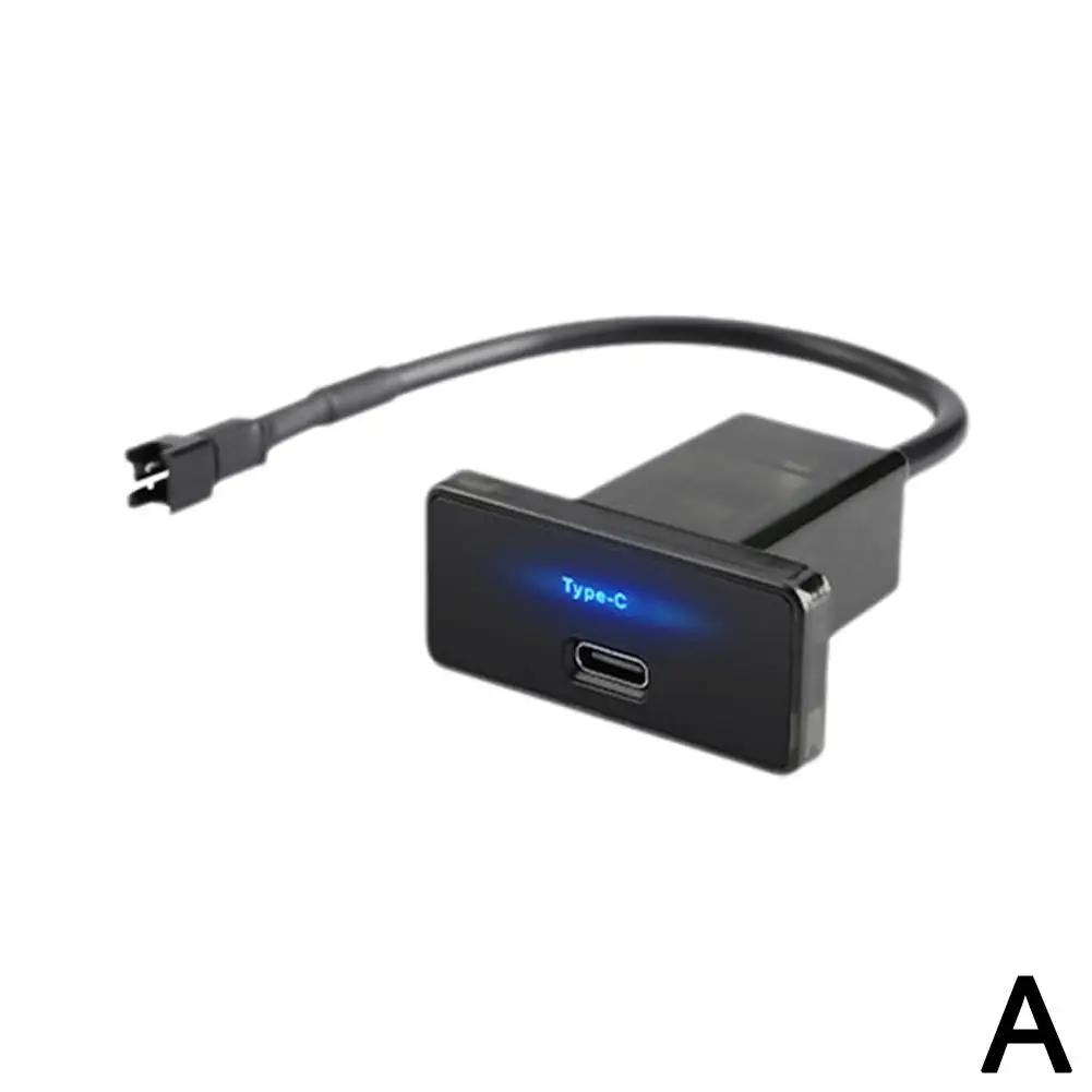 12 В-24 В 30 Вт USB C автомобильное зарядное устройство подходит для автомобиля и лодки Pd3.0 быстрая зарядка тип C зарядное гнездо B6h4