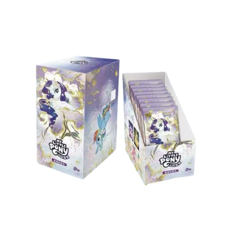 New My Little Pony Collectible Card Series Authentic Friendship Forever Cards Moonlit 11 Anime Merchandise Children's Gift