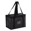 Woven Insulated Lunch Bag Large Capacity Thermal Storage Bag for Outdoor Picnic