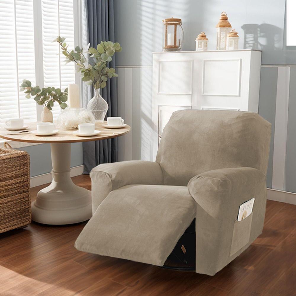 Бархатные чехлы на диван, эластичный протектор для дивана, мягкие чехлы для кресла-реклайнера, Lazy Boy