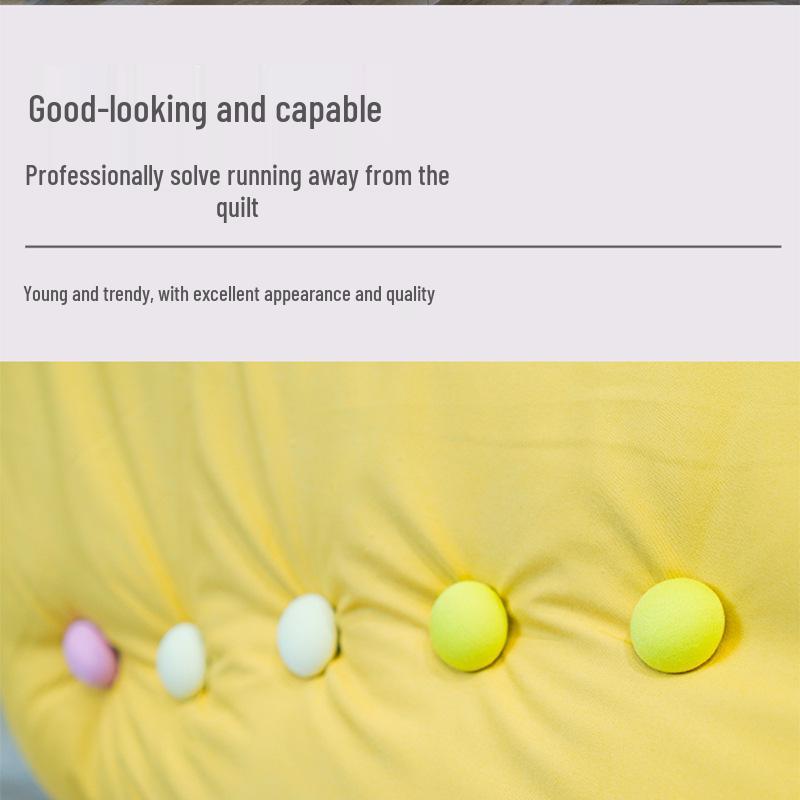 Fleece-Lined Anti-Slip Duvet Corner Fixing Buckle for Bed Sheets