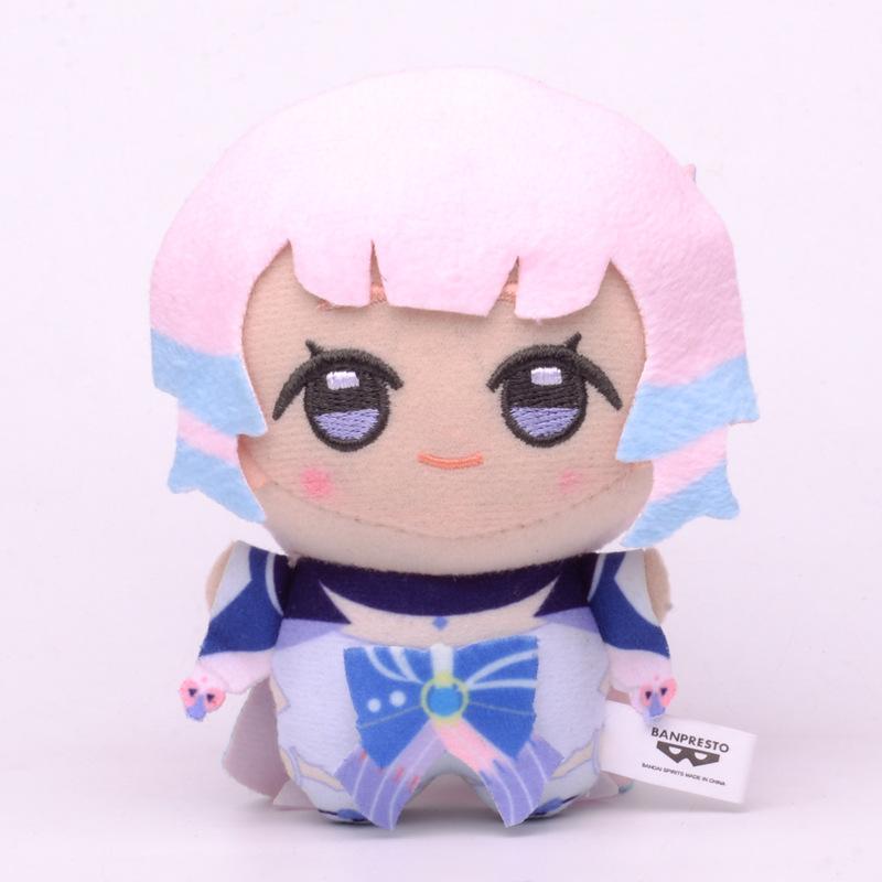 10cm Genshin Impact Tartaglia Zhong Li Yae Miko Venti Xiao Eula Razor Plush Pendant Toy Doll Backpack Accessorie Gift