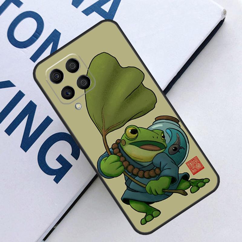 Лягушка и его сын Для Samsung Galaxy M31 M55 M15 M11 M21 M13 M33 M35 M53 M14 M34 M54 M12 M32 M52 M06 M16 Чехол