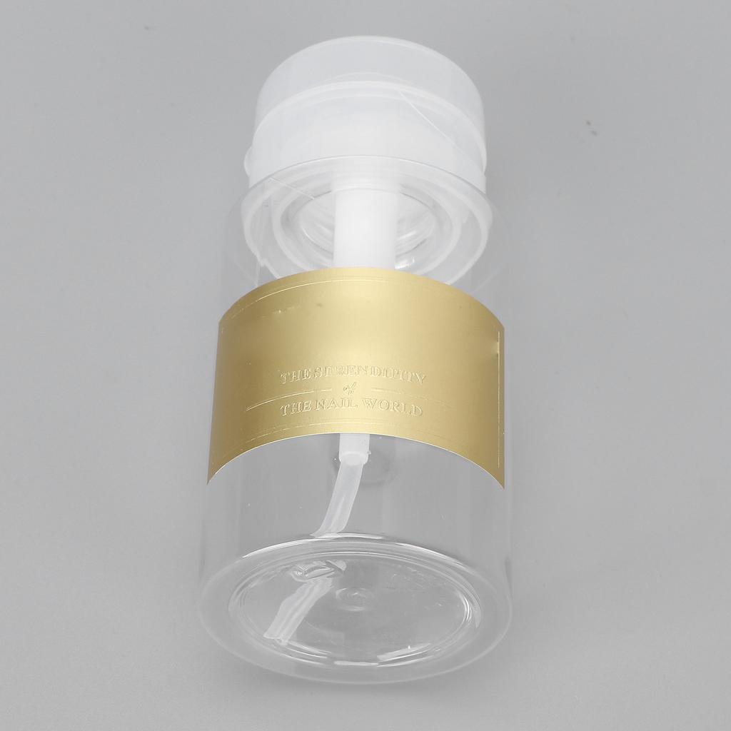 Бутылка-пресс для снятия макияжа Увлажняющая вода Средство для снятия ногтей Бутылка-пресс для снятия макияжа Пустая бутылка