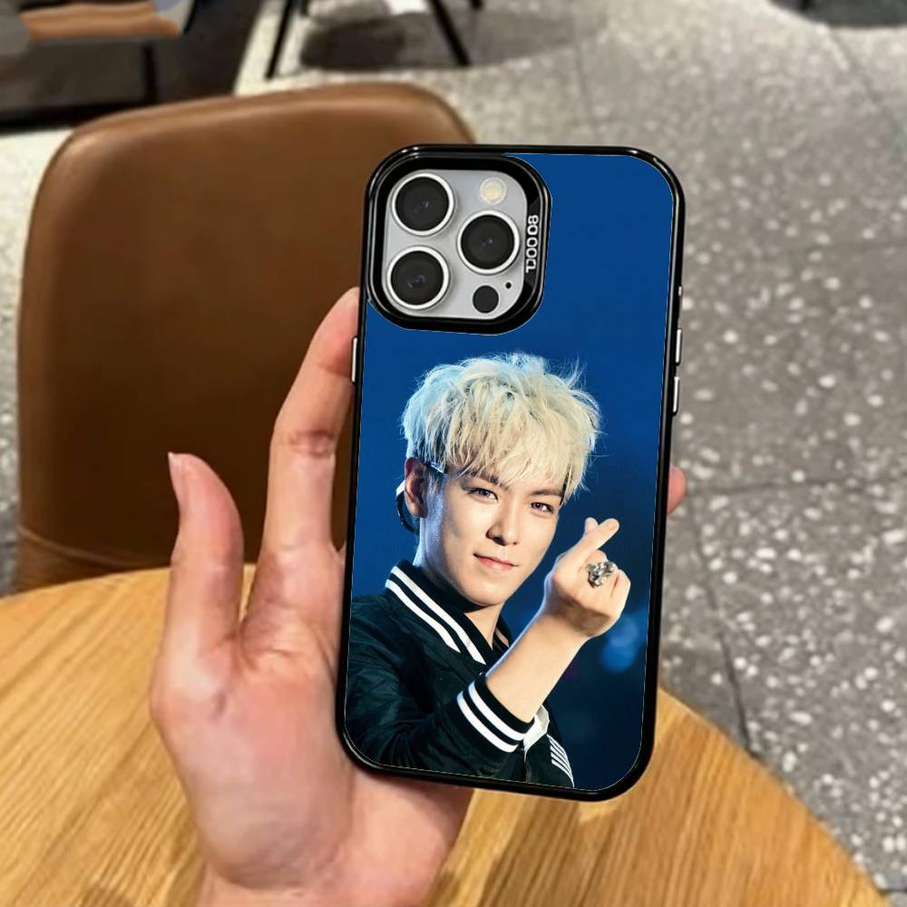 Чехол для телефона T.O.P C-Choi S-Seung H-Hyun Rapper Для iPhone17,16,15,14,13,12,11 Plus,Pro Max Цветной Посеребренный Внутренний Чехол