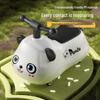 Panda Style Multifunctional Glider: Anti-Rollover Baby Walker & Twist Car for 1-3 Year Olds