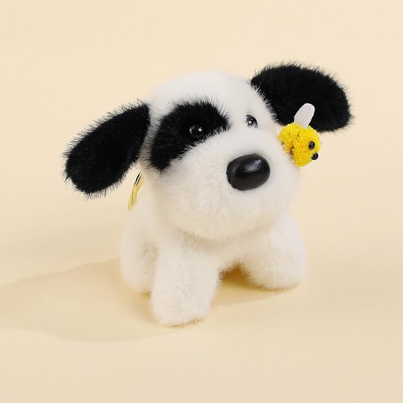 Большеухая собака плюшевая кукла брелок школьный рюкзак студент кулон бутик магазин маленькая кукла