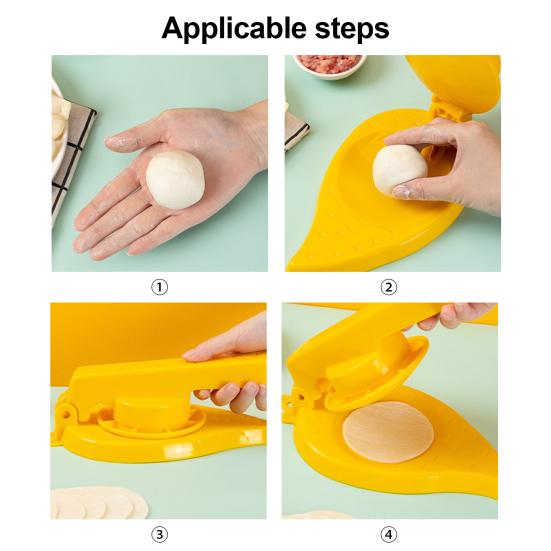 Машина для приготовления пельменей Yousheng, быстрое извлечение из формы, легко чистить, многоразовая, ручная, нескользящая, прессующая, пластиковая, экономящая труд, пельменная шкурка, кухонный инструмент
