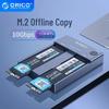 ORICO M.2 NVME SSD Multi-Slot Cloning Machine USB3.1 External Enclosure
