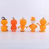 Pumpkin Man Figurine Halloween Pumpkin Decoration Resin Spooky Pumpkin Sculpture for Outdoor Indoor Table Mantel Decoration