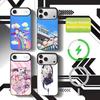 Чехол для телефона O-Osomatsu S-San для iPhone17,16,15,14,13,12,11 Plus,Pro Max Магнитный для Magsafe Беспроводная Зарядка