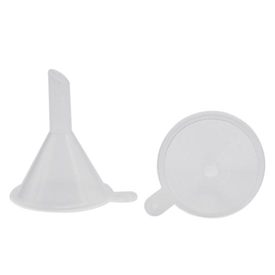 5 шт. Мини-воронка Практичная Многоразовая Пластиковая Герметичная для Масла Парфюма для Лабораторных Бутылок