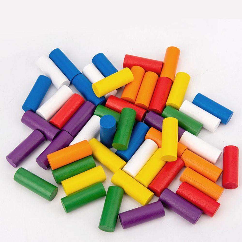 Wooden Color Cognitive Educational Toys Early Education Intelligence Toy Kindergarten Kids