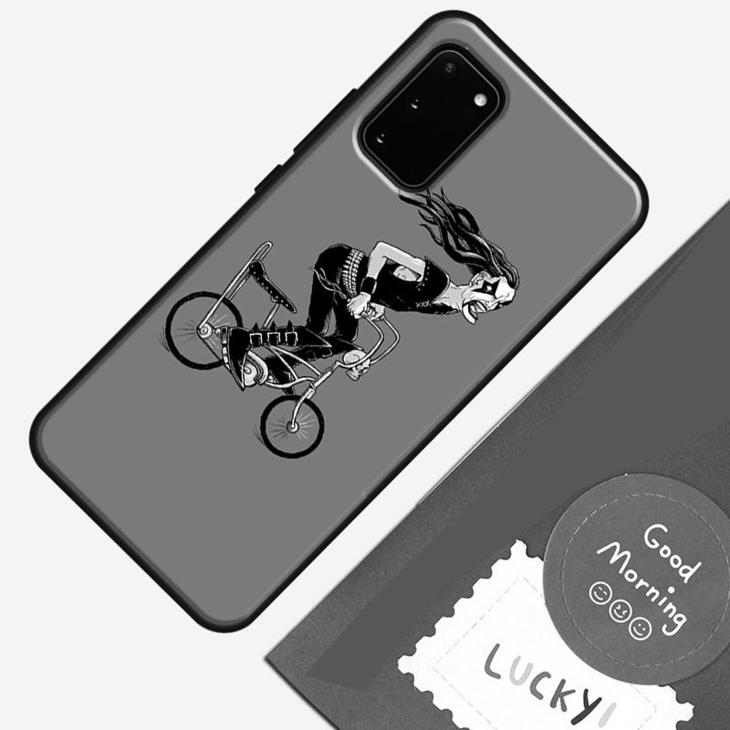 Cycling Bicycle Cycle Funny Phone Case For Samsung Galaxy S25 S26 Ultra S20 S21 S22 S23 S24 Plus S9 S10 S25 FE Cover Shell