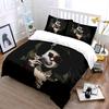 Vintage Smoking Woman Print Bedding Duvet Cover Set Duvet Cover Pillowcases  (1*Duvet Cover 2*Pillowcases, without duvet insert)