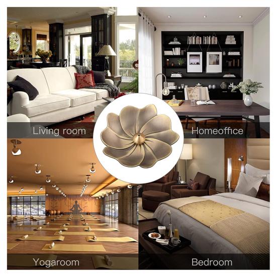 Палочки для курильницы, держатель для благовоний, латунная форма лотоса, съемный пеплоуловитель, гладкий термостойкий материал для украшения дома