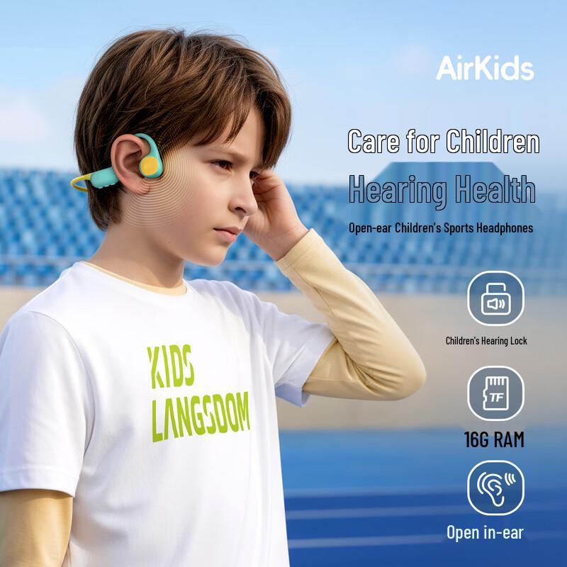 Langsdom AirKids Air Conduction Bluetooth Headphones