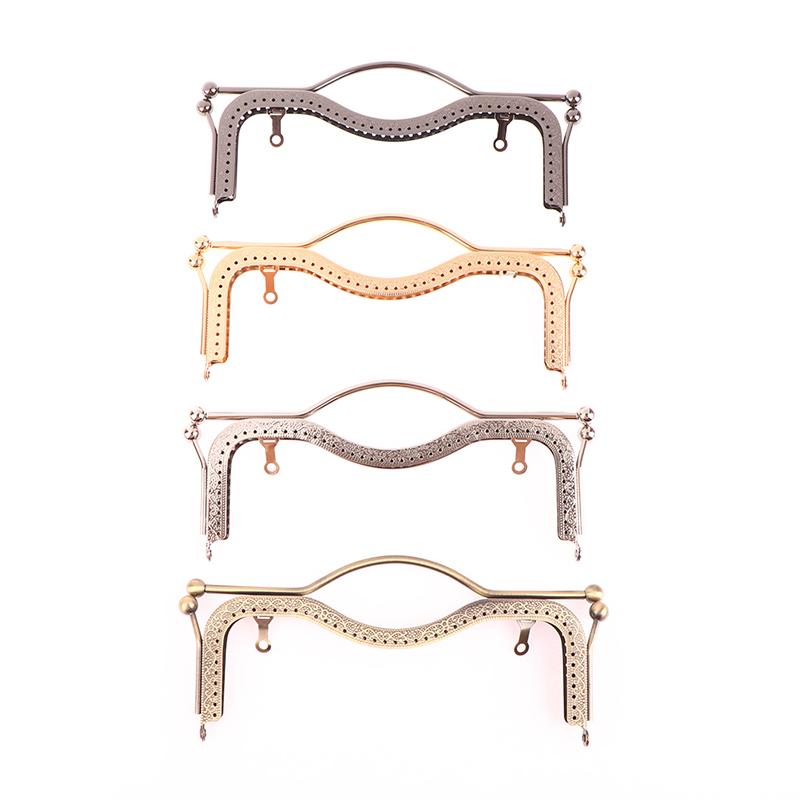 1 шт. Модные женские сумки Ручка Металлическая DIY Кошелек-монетница Ручка для сумки Застежка-замок для сумочки Дугообразная рама Аксессуары для сумок