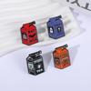 Xiaomi Halloween Skull Juice Dark Romance Novel Soda Can Badge Enemies To Lovers Cola Soda Can Enamel Pin Bag Lapel Brooch Punk Jewelry