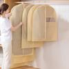 Garment Bag Dustproof Clothing Cover with Transparent Window Zipper Closure Closet Organizer Coat Suit
