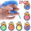2PC Magic Twisty Fuzzy Worm Wiggle Moving Sea Horse Kid Trick Toy
