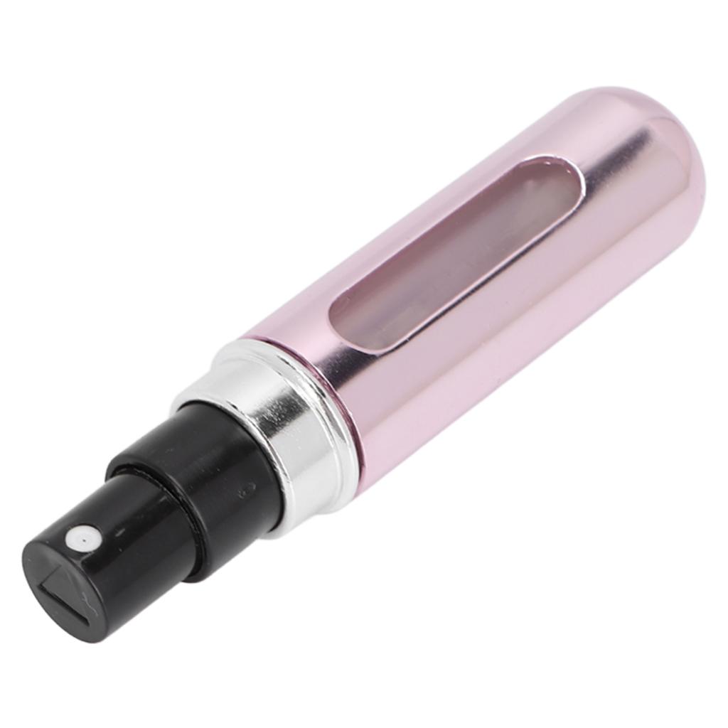 Портативный флакон для духов, распылитель для распыления жидкости, для путешествий, 5 мл, розовый