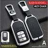 Чехол-брелок из цинкового сплава и ТПУ для автомобильного ключа Honda Civic Accord CR-V HR-V Fit Pilot
