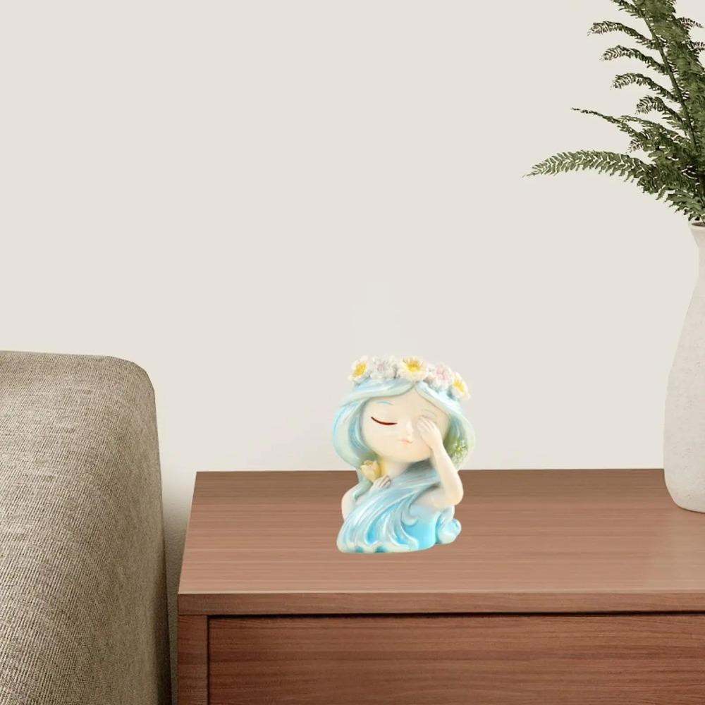 Cute Fairy Head Plant Pot Cartoon Succulents Flower Pot Girl Face Flowerpot  Garden Courtyard