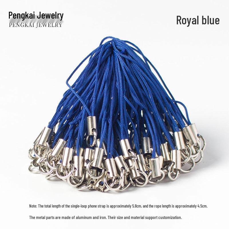 Красочный шнурок для украшений своими руками: Металлическая трубка Однопетлевой телефонный шнур с кольцевой пряжкой