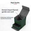Card Deck Case Holds 100+ with Dice Tray Deck Box Cards Trading Card Storage Box for MTG TCG PTCG Sports Card with 2 Dividers