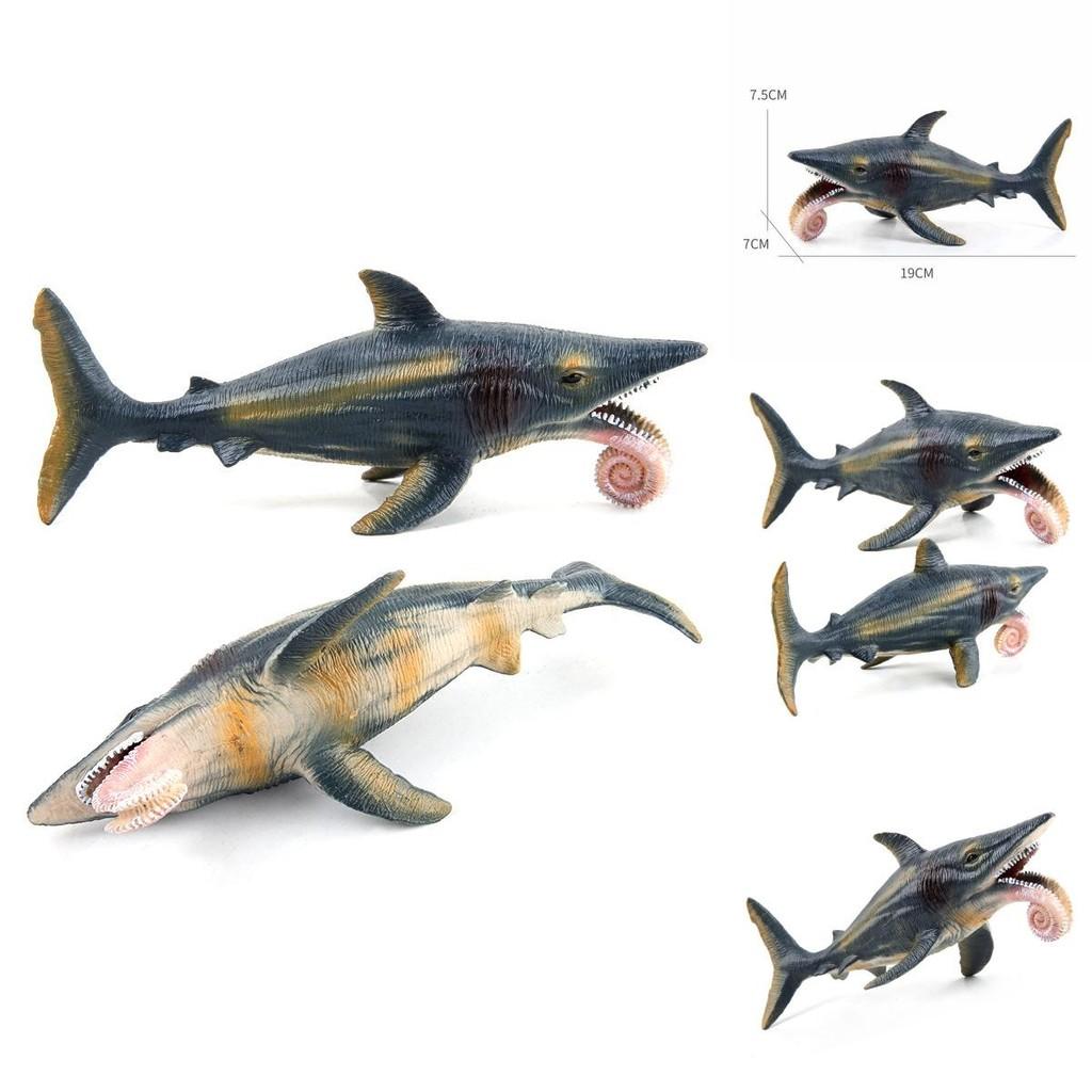 Dinosaur Marine Helicoprion Model For Kids Educational Pvc Realistic Toy