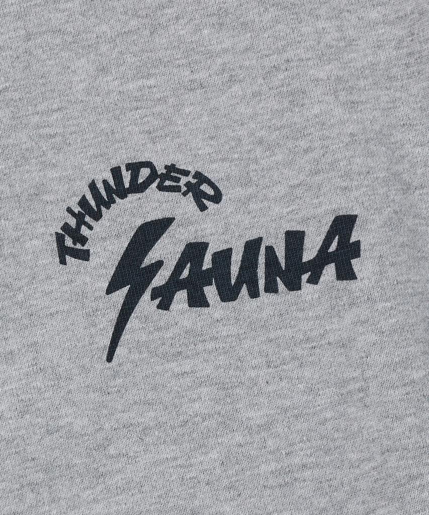 FRIZMWORKS Thunder Sauna Logo Tee _ Gray
