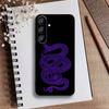 Snake Classic Phone Case For Samsung Galaxy A73,21,22,32,71,53,52,51,80,5G Soft Black Cover