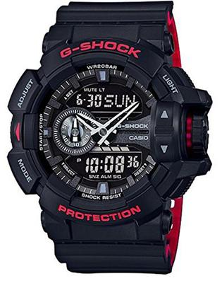 Серия Black Red Серия Black Red Casio/G-SHOCK GA-400HR-1A & & [Товар]