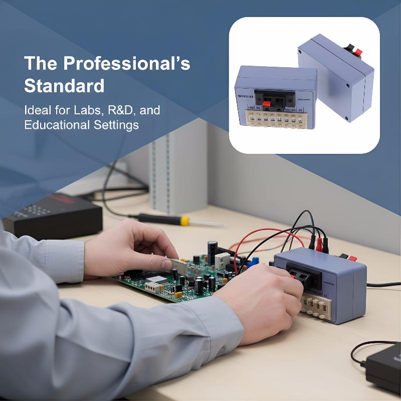 WY-RES-01 Resistance Box Programmable Dial Pocket Resistance Box Accuracy Tool for Physics Practical Class Circuit Verification