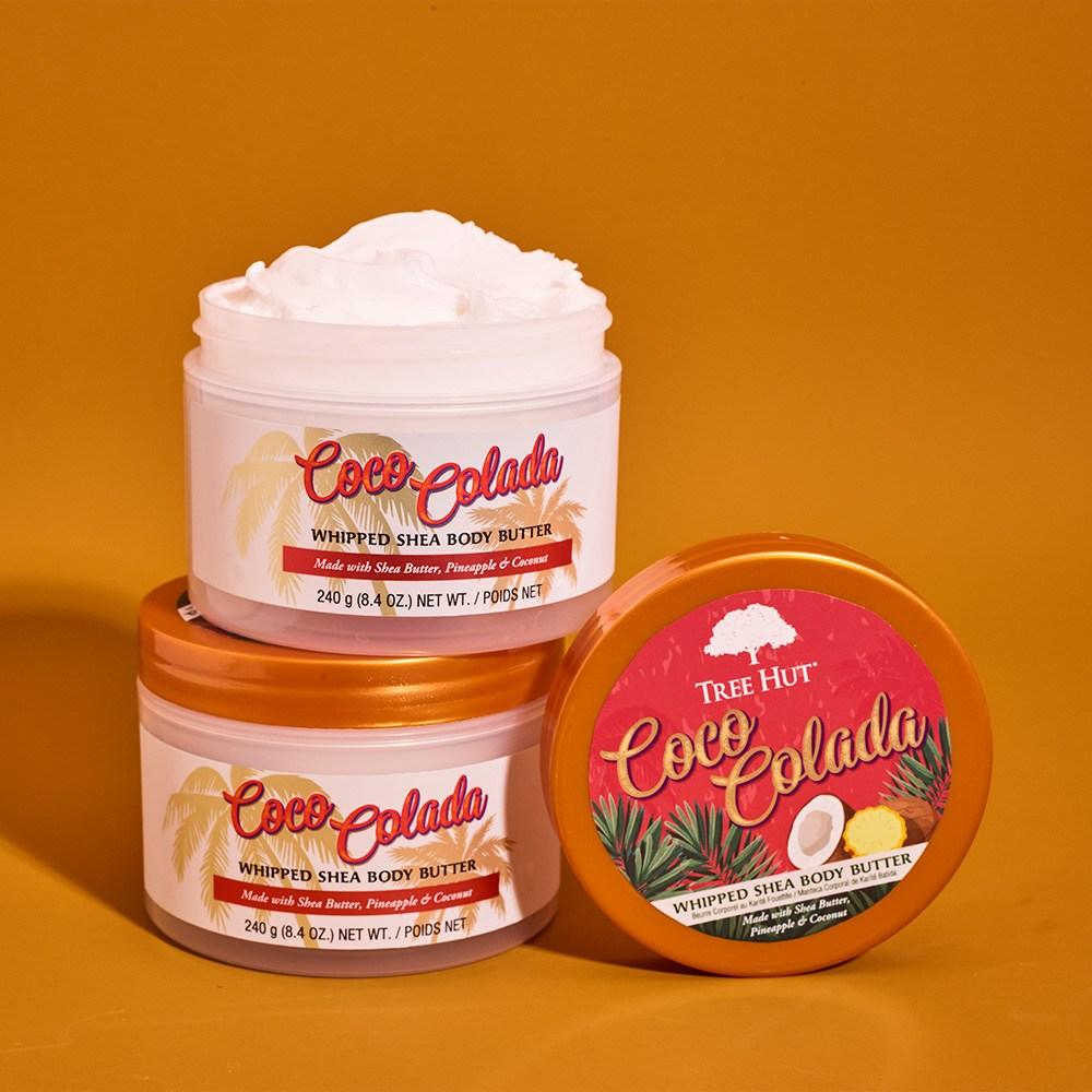 TREE HUT Масло для тела Whip Shea Coco Colada, 240 г, 1 шт.