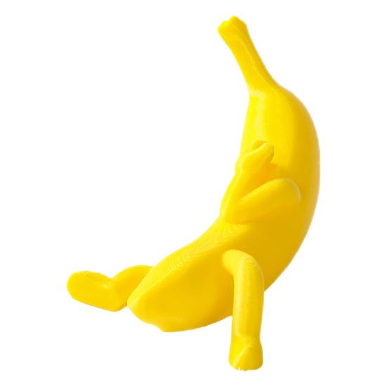 3D-печатная фигурка фрукта с подвижными ногами, подвижные суставы, банан, груша, огурец, баклажан, тыква, статуэтка, снятие стресса, мини-овощной фиджет