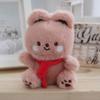 Delightful Plush Bear Keychain Soft Fabric And Cozy Pp Cotton Perfect Gifts For
