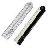 3Pcs/set Foldable Straight Ruler, 30cm Geometry Ruler Flexible Ruler Clear Measuring Ruler Drawing Ruler Foldable Rulers