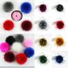 Faux Women Diy Raccoon Fur Pom Poms Ball For Knitting Beanie Hats Accessories