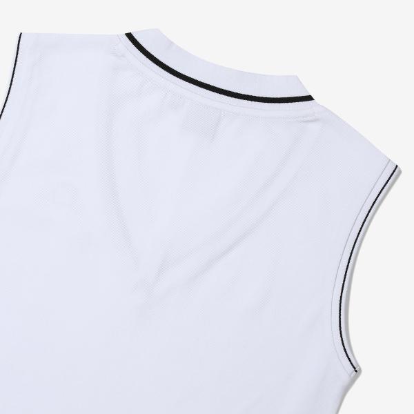 Fila Pique V Neck Vest Dress