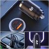 Mini Car Charger Fast Charging USB Type C Car Phone Charger For Volkswagen VW Golf Jetta Passat mk4 mk5 mk6 CC Golf 5 7 Tiguan zo5