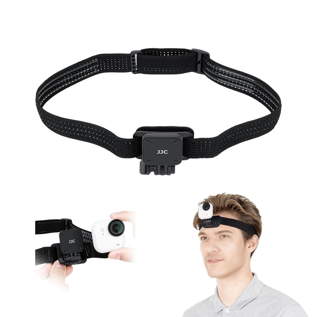 JJC Insta360 GO Ultra Магнитный ремешок на голову Крепление на голову Быстросъемное Регулируемый обхват головы Съемка от первого лица Видео для влога Ходьба Пеший туризм Велоспорт Катание на лыжах