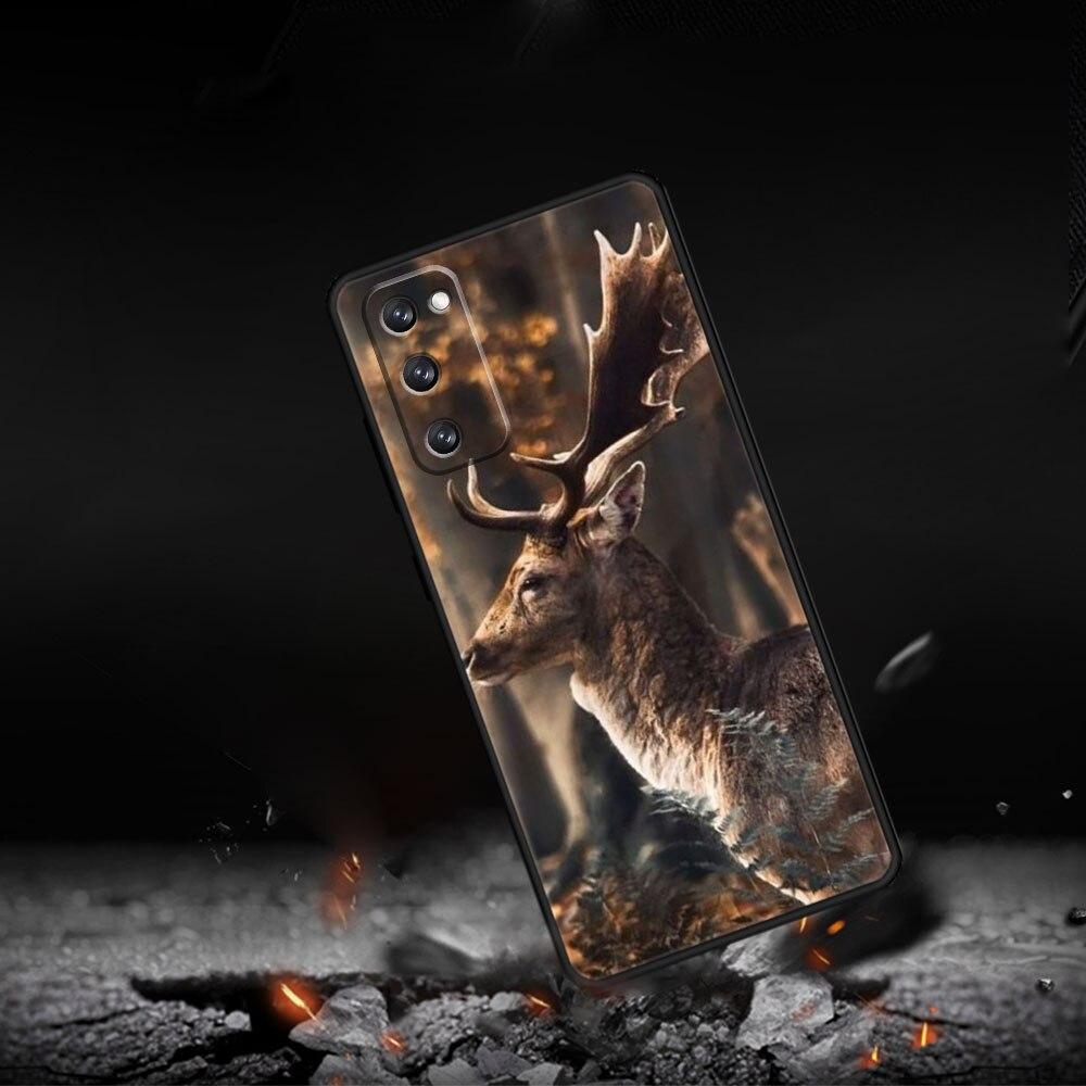 Чехол Камуфляж Охота на Оленей Для Samsung S20 FE 2022 S8 S10e S10 S22 Ultra 5G S7 S21 Plus S9 Funda