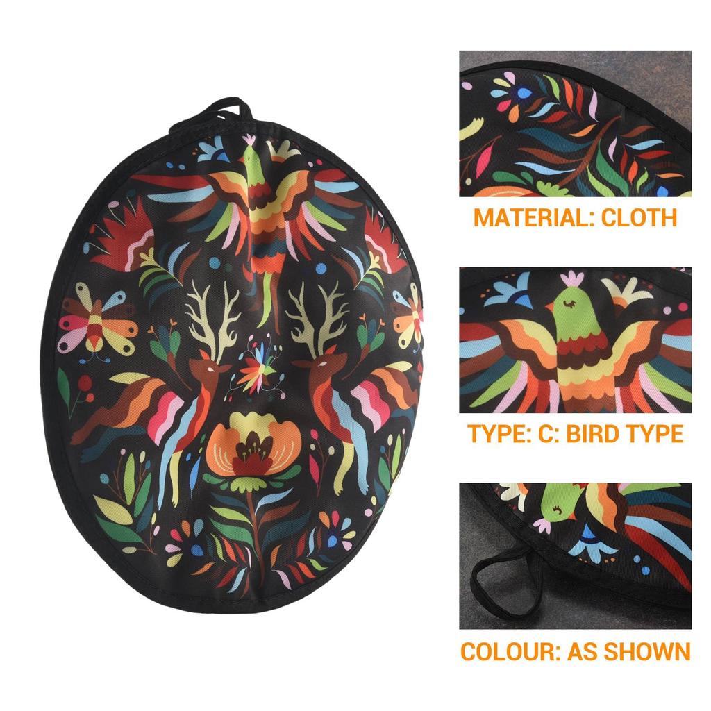 Haskoss 12-inch Burrito Warmer, Portable Tortilla Warmer Pouch for Microwave, Restaurant Food, Pancakes, and Home Use, Size C